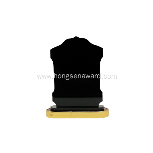 Stock Souvenir Wooden award plaque frame trophy